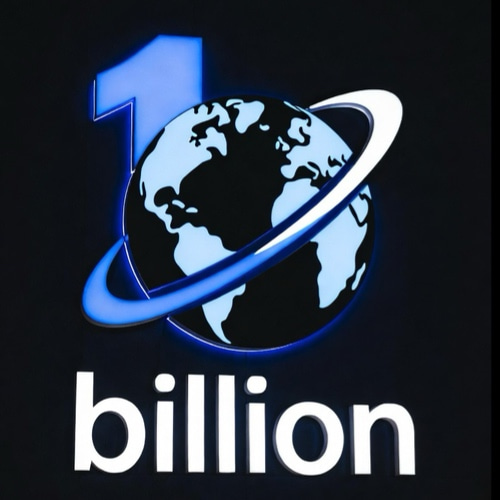1 billion downloads  (1BILLION) token icon