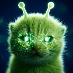 Alien Green Cat (AGC) token icon