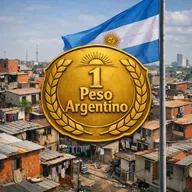 Flip the Argentine Peso (ARS) token icon