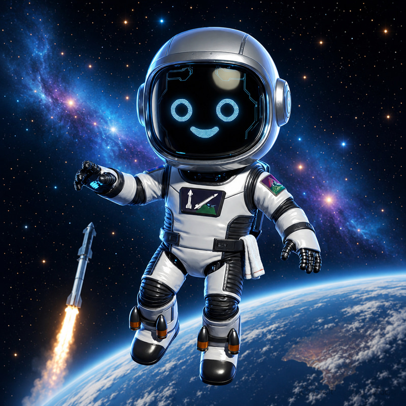 SpaceXAI Mascot (ASTROGROK) token icon