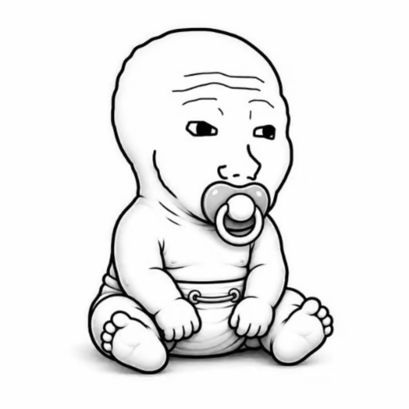 Baby Wojak (BABYWOJAK) token icon