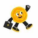 The BNB Mascot (BUILDER) token icon