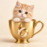 Cat in Gold Brew (BREWCAT) token icon