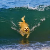 The Surfing Dog (CHUBBERS) token icon