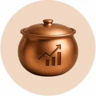 Copper pot of wealth (COOKWARE) token icon