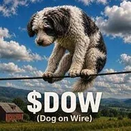 Dog on Wire (DOW) token icon