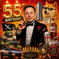 Elon's 55th Birthday (ELON55) token icon