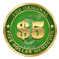 FIVE DOLLAR MEMECOIN (FIVE) token icon