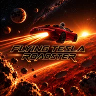 flying tesla roadster (FTR) token icon