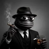 The FrogFather  of MemeCoins  (FROGFATHER) token icon
