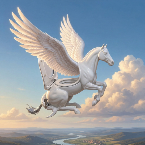 Flying Toilet Horse (FTH) token icon