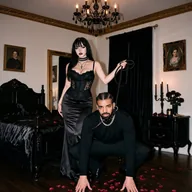 all I need is a goth mommy (GOTHMOMMY) token icon