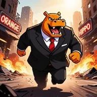 That Orange Hippo (H1PP0) token icon