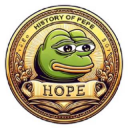 History of Pepe (HOPE) token icon