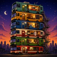 bus house (KHOME) token icon