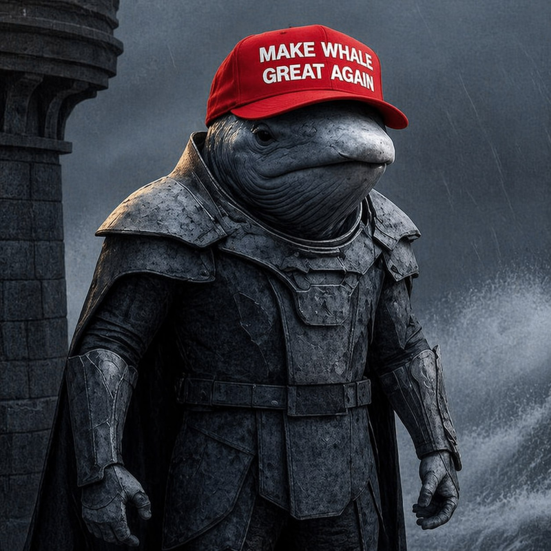 Make Whale Great Again (MWGA) token icon