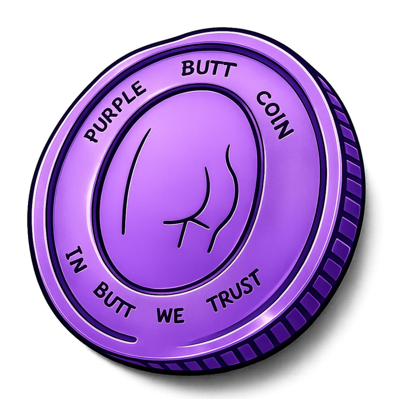 Purple Buttcoin (PBUTTCOIN) token icon