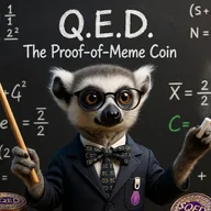 The Proof-of-Meme Coin (QED) token icon