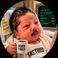Born Retired (RETIRED) token icon