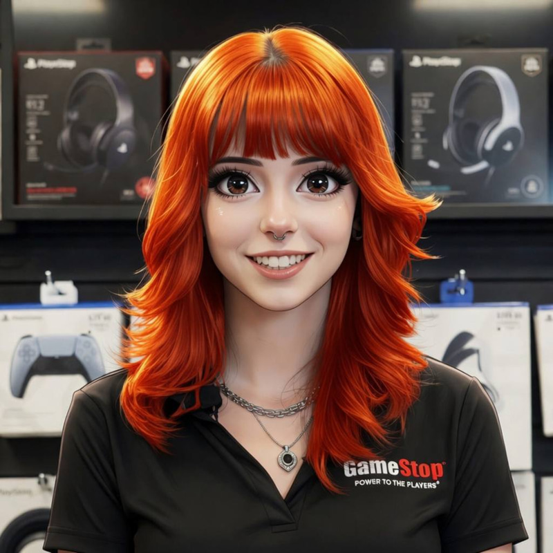 Gamestop girl (RILIE) token icon
