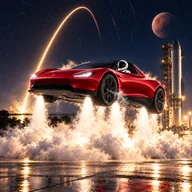 SpaceX Tesla Roadster (SXTR) token icon