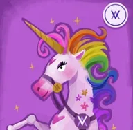 Velvet Unicorn by Virtuals (VU) token icon