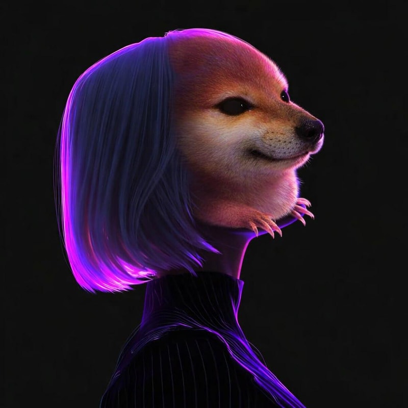 what the AgenC dog doing? (WTADD) token icon