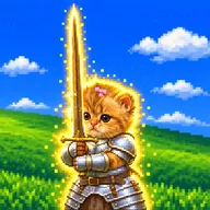 windows cat wif sword XP (XPSWORD) token icon